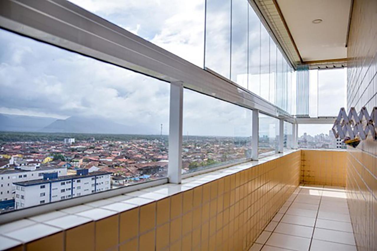 Apartament Apto C Wi-Fi A Beira-Mar Na Praia Jardim Real Sp Praia Grande  Zewnętrze zdjęcie
